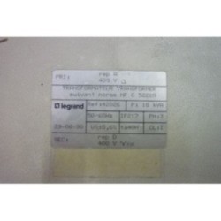 TRANSFORMER 400V / 400V 1990