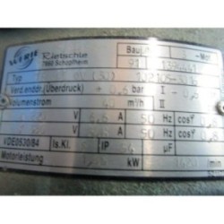 COMPRESSOR RIETSCHLE 1991